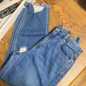American Eagle Distressed Mom Jean - Size 10